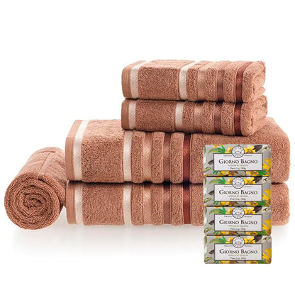 Kit Ritual Pós-Banho Aconchego Karsten Lumina + 4 Sabonetes Giorno Bagno