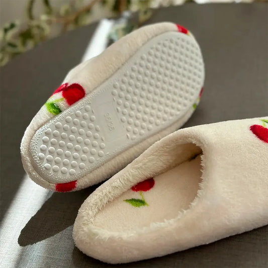 Pantufa Adulto de Plush Feminina Cherry