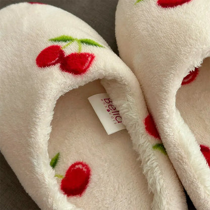 Pantufa Adulto de Plush Feminina Cherry
